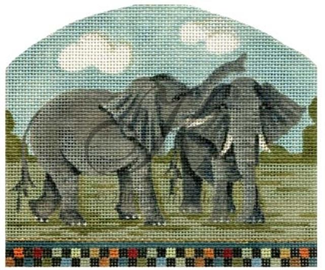 click here to view larger image of Noah's African Elephants (hand painted canvases)