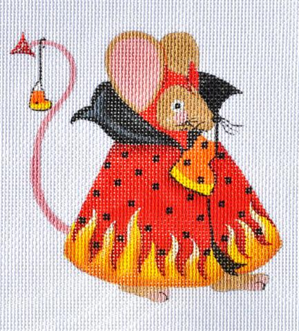 click here to view larger image of Devil Mouse (hand painted canvases)