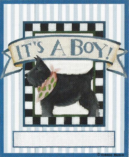 click here to view larger image of It's A Boy  (hand painted canvases)