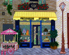 click here to view larger image of Stohrer Patisserie (hand painted canvases)