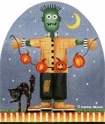click here to view larger image of Frankie - Trick or Treat Series (hand painted canvases)