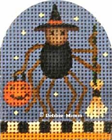 click here to view larger image of Charlotte Trick or Treat Series (hand painted canvases)