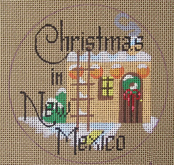 click here to view larger image of Christmas in New Mexico (hand painted canvases)