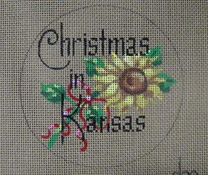click here to view larger image of Christmas in Kansas (hand painted canvases)