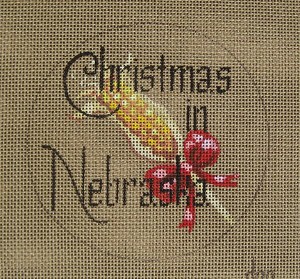 click here to view larger image of Christmas in Nebraska (hand painted canvases)