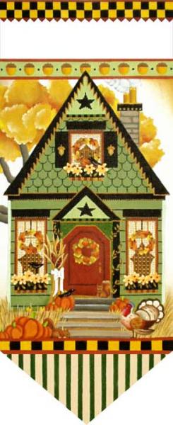 click here to view larger image of Thanksgiving House Banner (hand painted canvases)