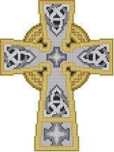 click here to view larger image of Celtic 1 Cross (hand painted canvases)