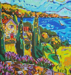 click here to view larger image of Italian Countryside (hand painted canvases)