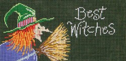 click here to view larger image of Best Witches  (hand painted canvases)