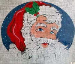 click here to view larger image of Santa's Portrait (hand painted canvases)