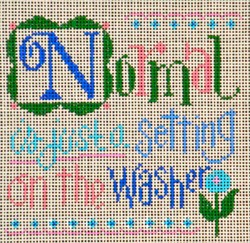 click here to view larger image of Normal is Just a Setting ... (hand painted canvases)