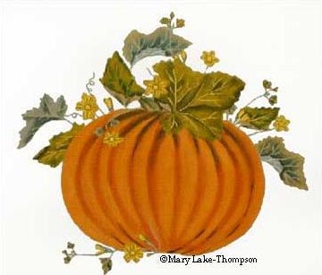 click here to view larger image of Harvest Pumpkin (hand painted canvases)