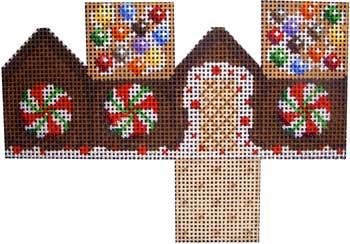 click here to view larger image of Mini Cottage - M and M Roof (hand painted canvases)