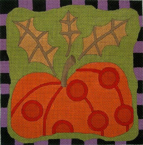 click here to view larger image of Autumn Pumpkin (hand painted canvases)