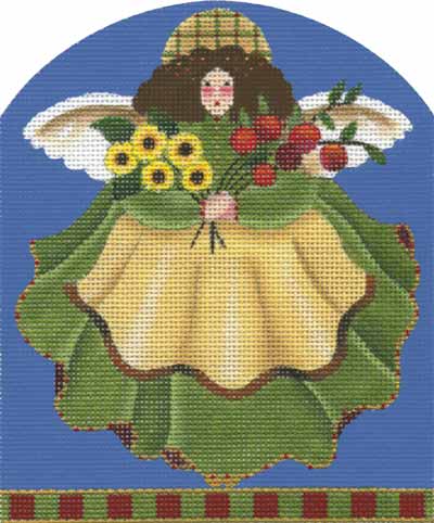 click here to view larger image of September Angel (hand painted canvases)