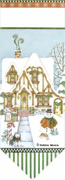 click here to view larger image of Tudor Snow Banner (hand painted canvases)