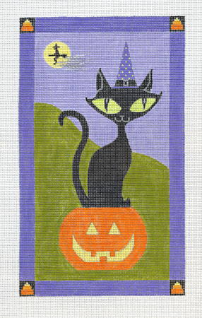 click here to view larger image of Witchy Poo (hand painted canvases)
