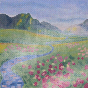 click here to view larger image of Spring Stream (hand painted canvases)