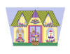 click here to view larger image of Bunny House Basket Front (hand painted canvases)