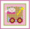 click here to view larger image of Mini It's a Girl (hand painted canvases)
