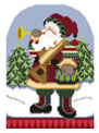 click here to view larger image of Musical Santa (hand painted canvases)