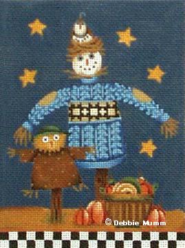 click here to view larger image of Birdy the Scarecrow (hand painted canvases)