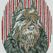 click here to view larger image of Bouvier des Flandres Ornament (hand painted canvases)