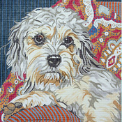 click here to view larger image of Dandie Dinmont Terrier (hand painted canvases)