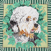 click here to view larger image of Dandie Dinmont II (hand painted canvases)