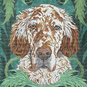 click here to view larger image of English Setter (hand painted canvases)