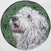 click here to view larger image of Finn, The Irish Wolfhound (hand painted canvases)