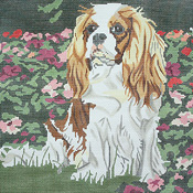 click here to view larger image of Cavalier King Charles (hand painted canvases)