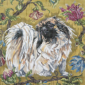 click here to view larger image of Pekingese/Full Dog (hand painted canvases)