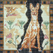 click here to view larger image of Pharaoh Hound (hand painted canvases)