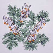 click here to view larger image of Dutchman's Breeches (hand painted canvases)