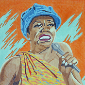 click here to view larger image of Betty Carter (hand painted canvases)