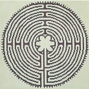 click here to view larger image of Labyrinth (hand painted canvases)