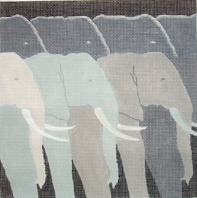 click here to view larger image of Tuskers (hand painted canvases)