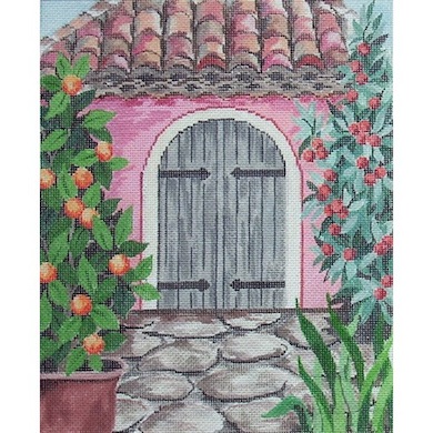 click here to view larger image of Hacienda Door (hand painted canvases)