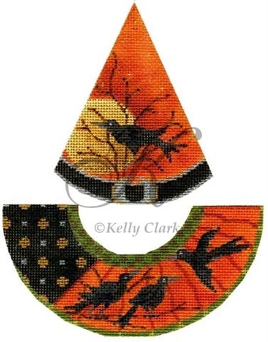 click here to view larger image of Raven Flies Witch Hat (hand painted canvases)
