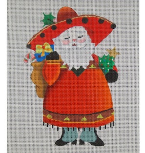 click here to view larger image of Senor Claus (hand painted canvases)