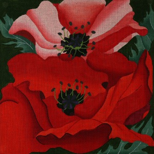 click here to view larger image of Giant Poppies (hand painted canvases)