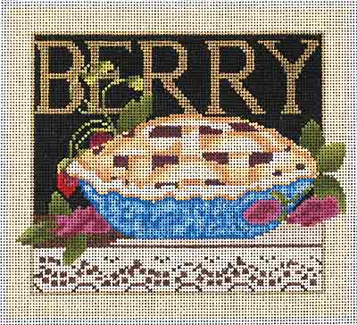 click here to view larger image of Berry Pie (hand painted canvases)