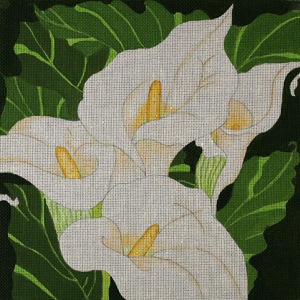 click here to view larger image of Giant Calla Lilies (hand painted canvases)