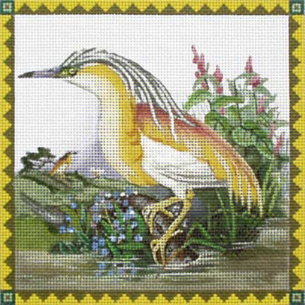 click here to view larger image of Yellow Crane (hand painted canvases)