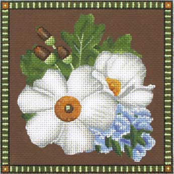 click here to view larger image of Matilija Poppy (hand painted canvases)