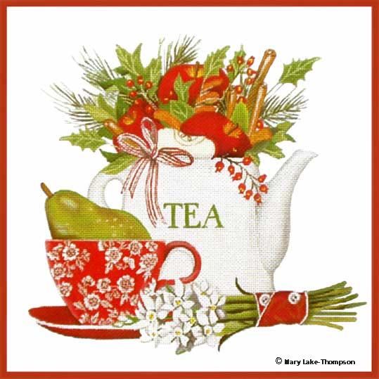 click here to view larger image of Tea (hand painted canvases)