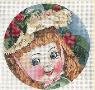 click here to view larger image of German Doll Hilda (hand painted canvases)