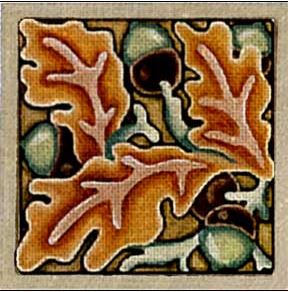 click here to view larger image of Oak Tile (hand painted canvases)