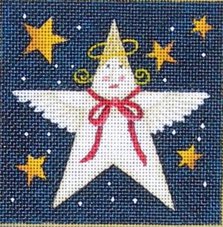 click here to view larger image of Angel Star (hand painted canvases)